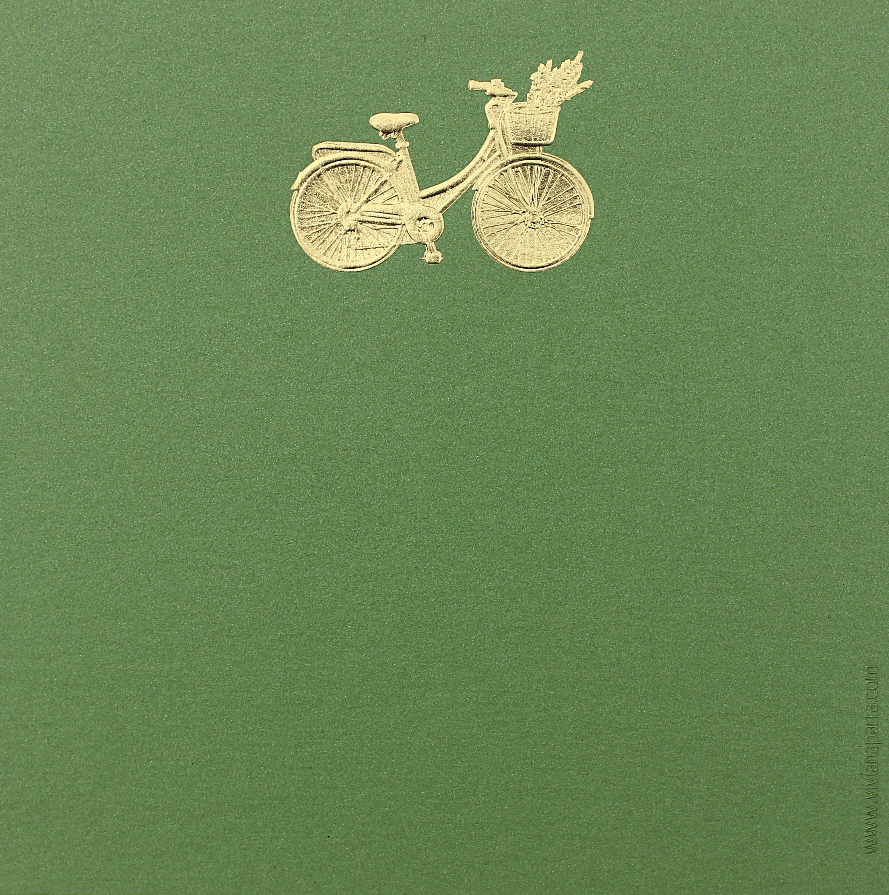 Tarjeta Bicicleta Grande - Personalizable