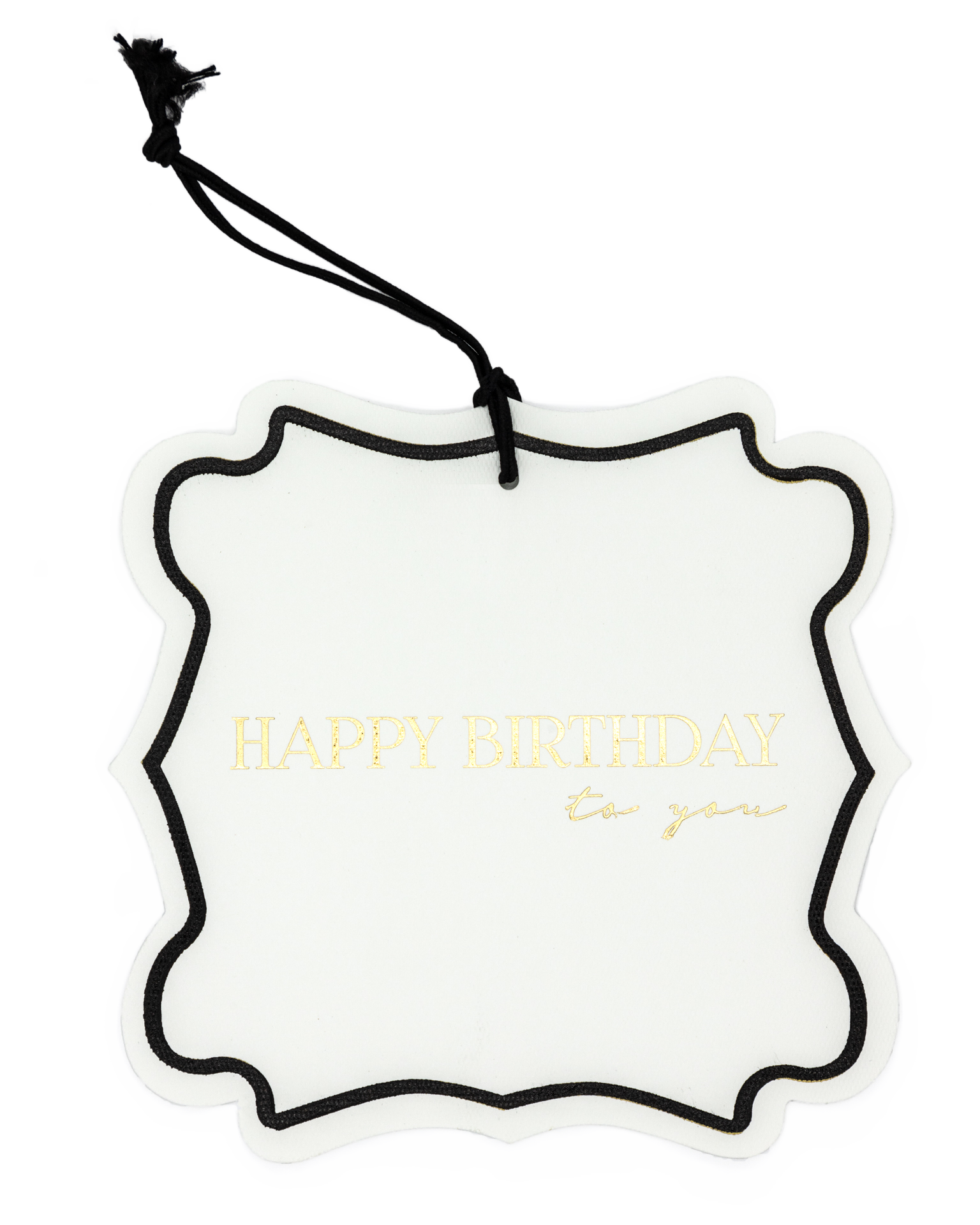 Tarjeta "Happy Birthday to you" Tag