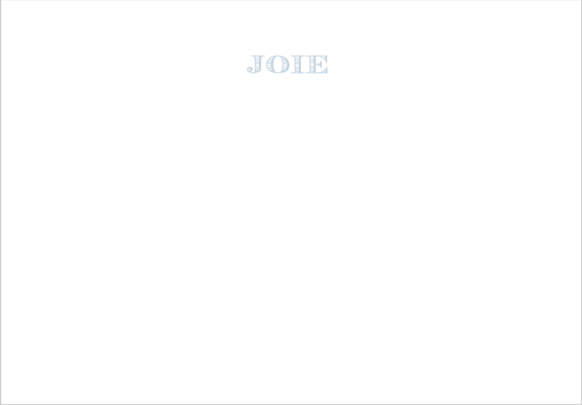 Joie | La vie | Scribanus