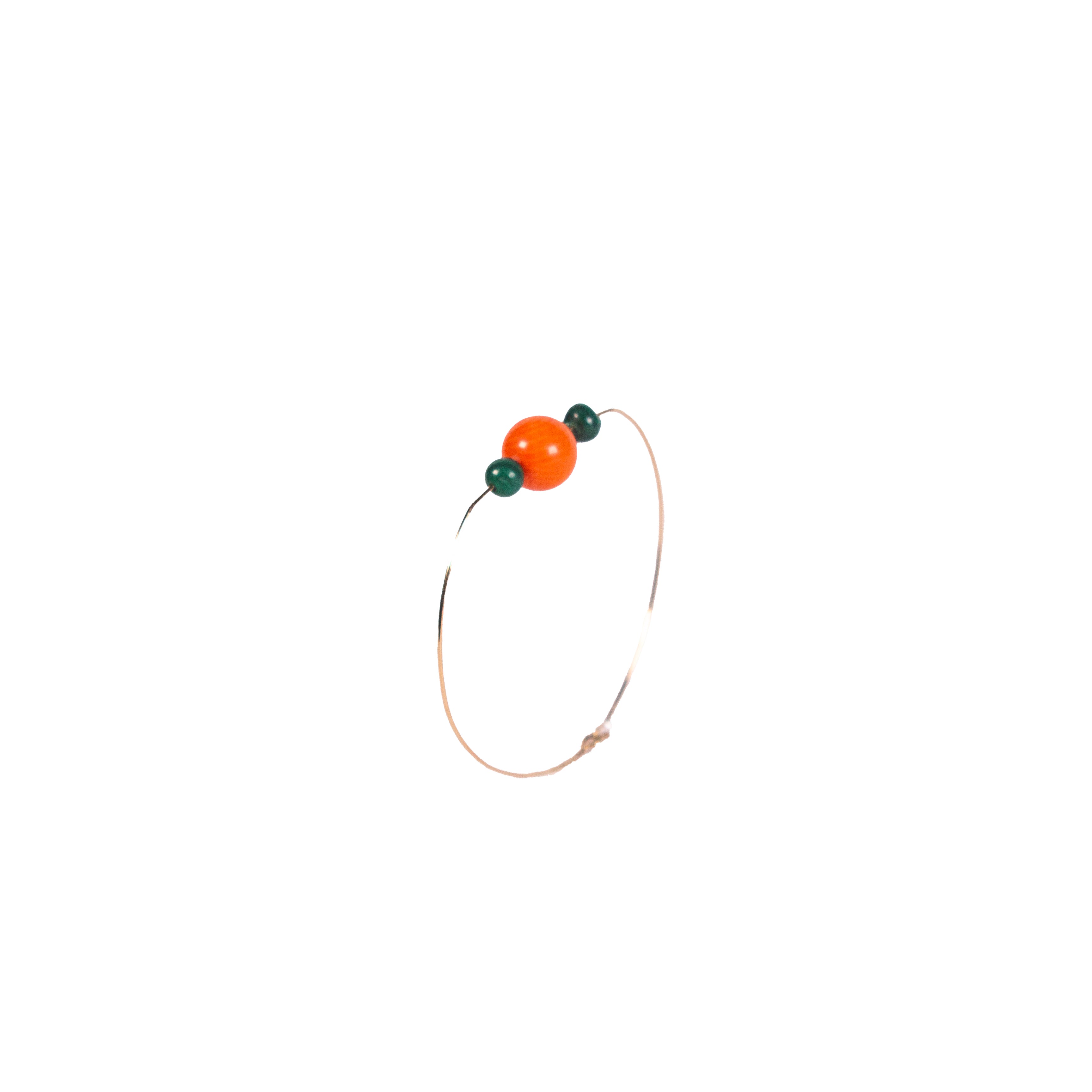 Lapides Pulsera Coral y Malaquitas | J: Crystallis Lapides | Scribanus