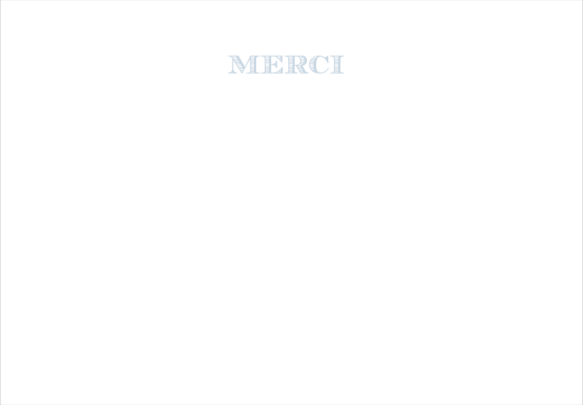 Merci | La vie | Scribanus
