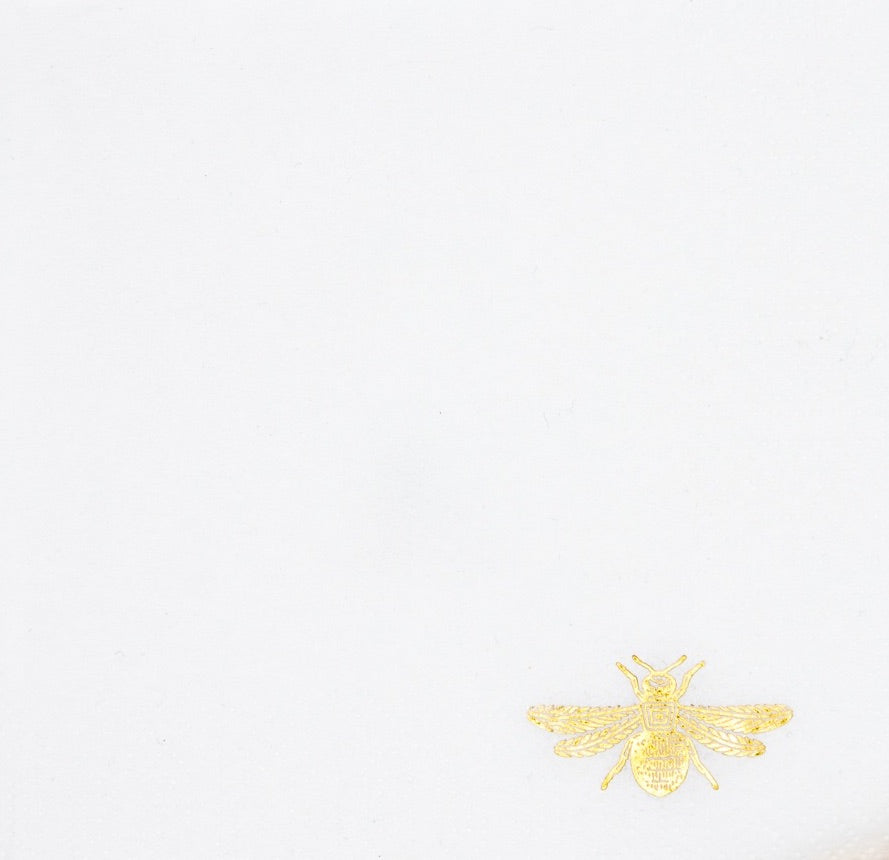 Servilletas Abeja cocktail blancas | M: Servilletas | Scribanus