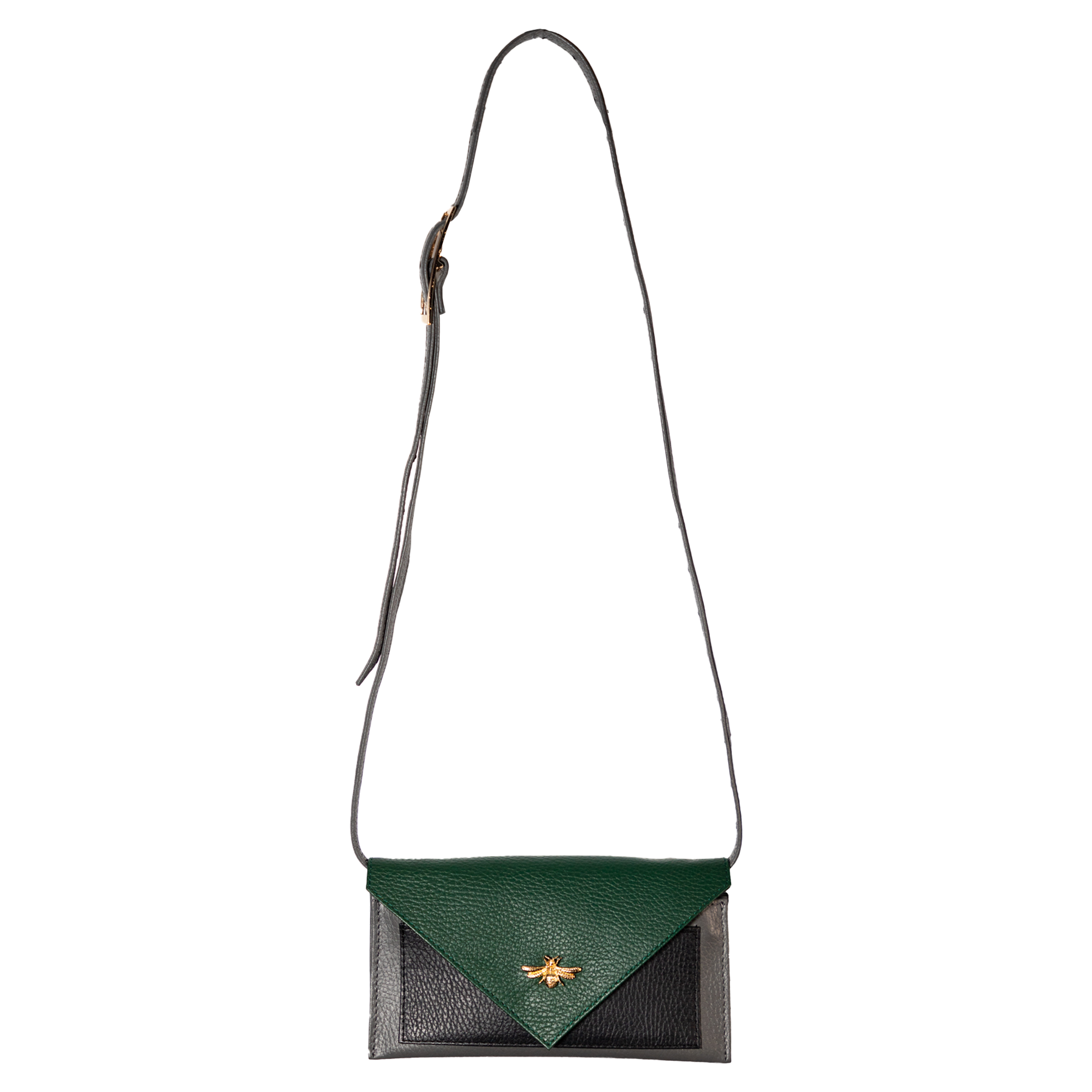 Sobre Bolsa Acordeón Adorno Abeja  Tricolor VGN | A: Sobre Bolsa Acordeón | Scribanus