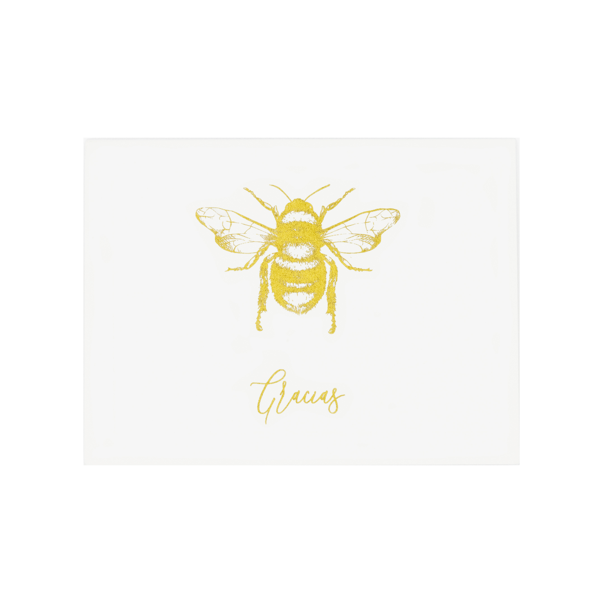 Tarjeta Abeja "Gracias" | Tarjetas | Scribanus