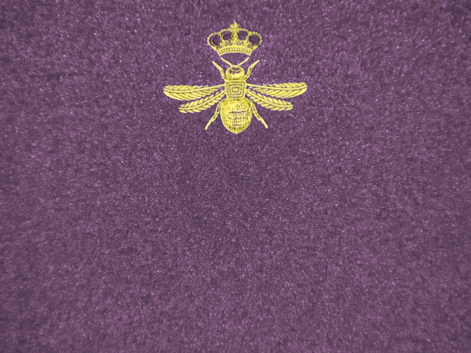 Tarjeta Abeja Reina Mediana | Tarjetas | Scribanus