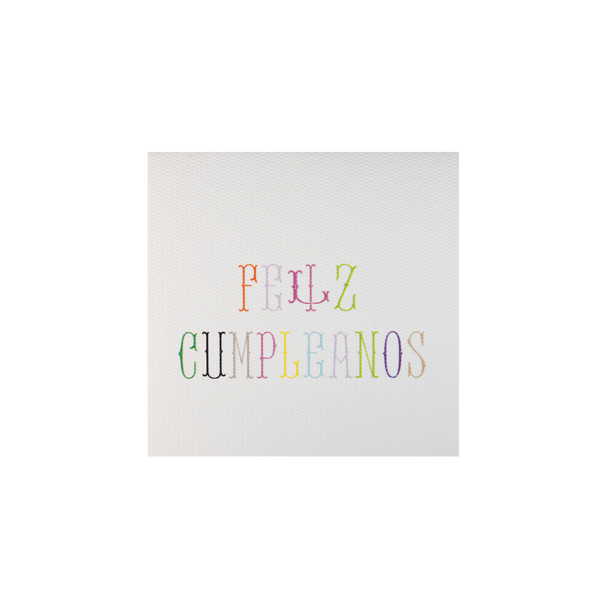 Tarjeta Circo "Feliz Cumpleaños" Mini Doble | P: Tarjetería Personalizada | Scribanus