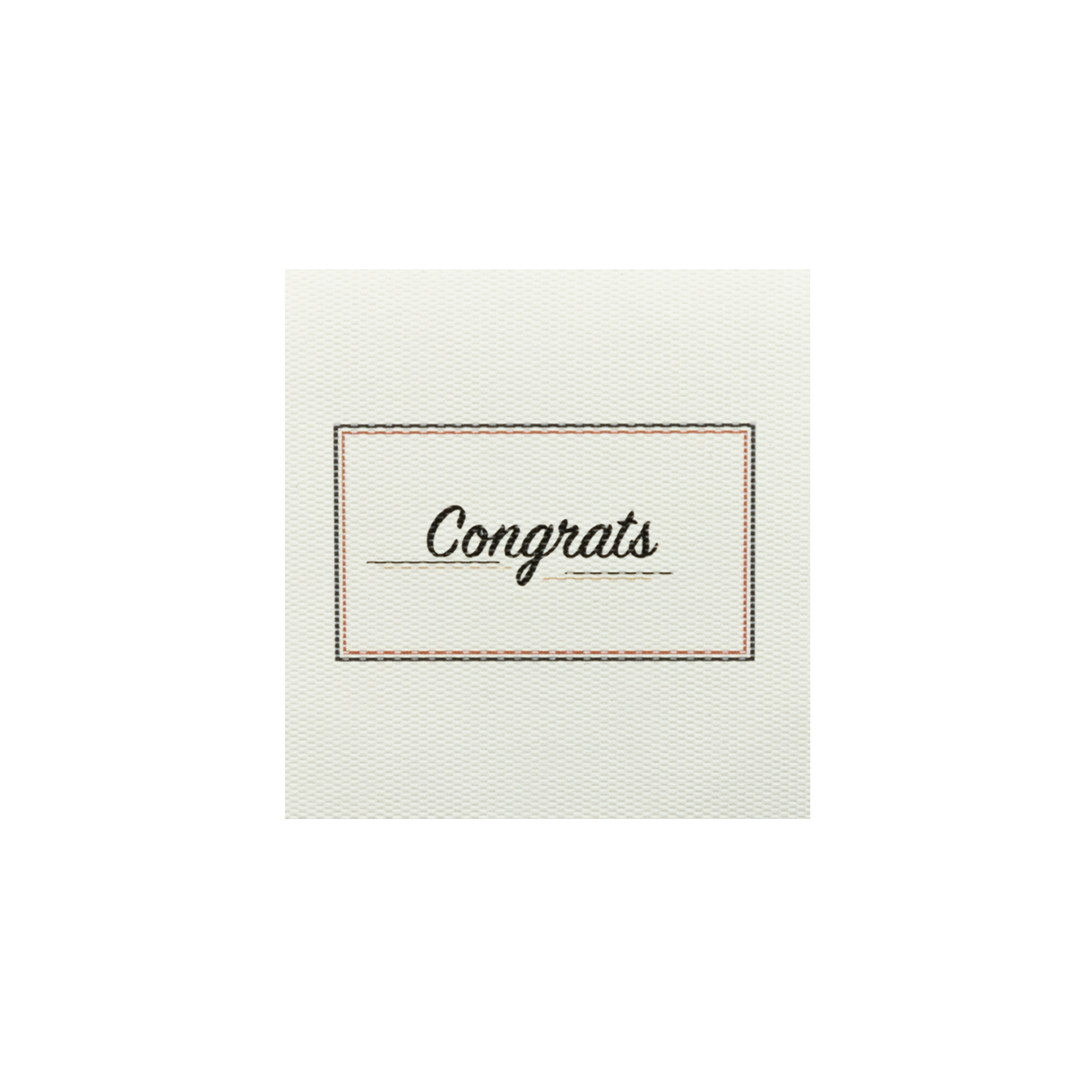 Tarjeta "Congrats" Mini Doble | Tarjetas | Scribanus