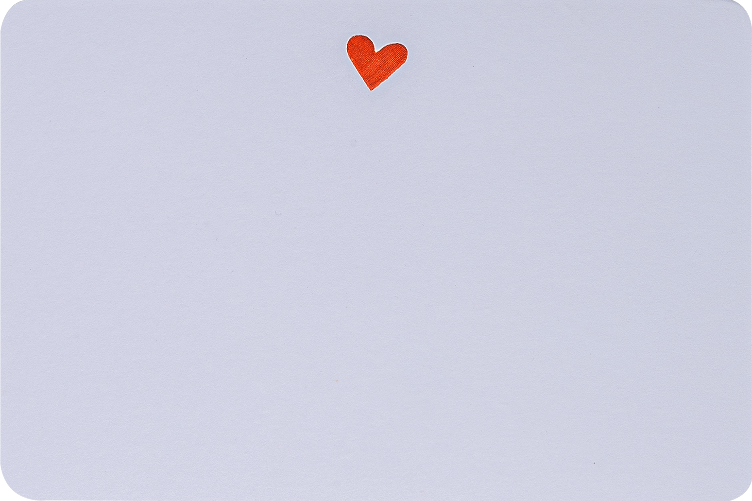 Tarjeta Corazón Mediana E/R | Amor | Scribanus