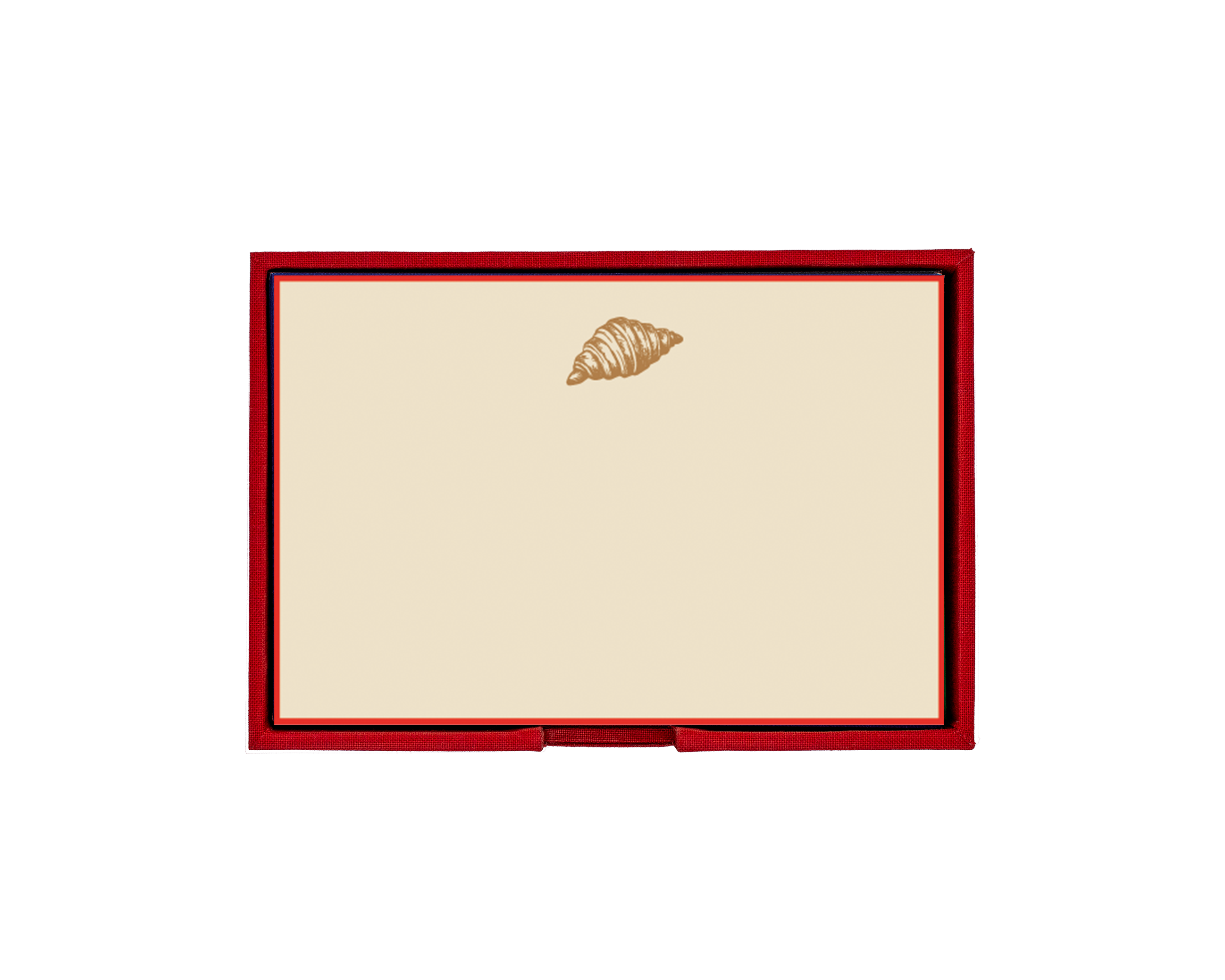 Tarjeta Croissant | Coleccion Paris Versalles | Scribanus