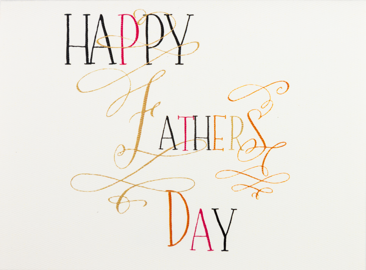 Tarjeta "Fathers Day" Mediana | CELEBRACIONES | Scribanus