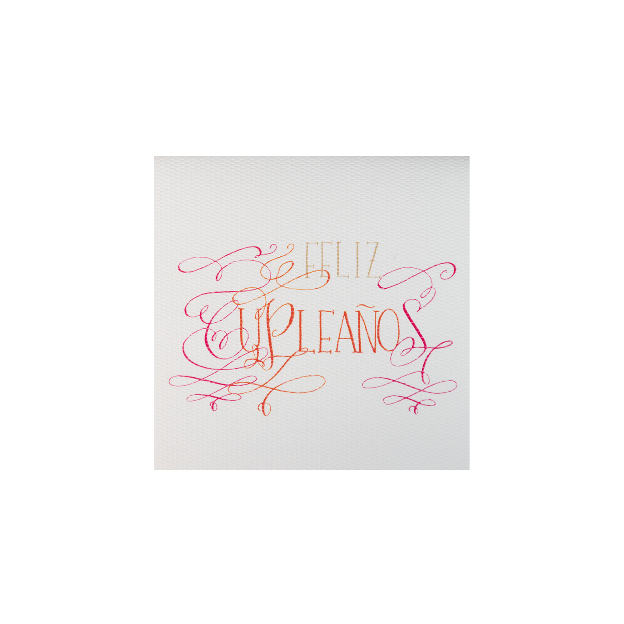 Tarjeta Garigol "Feliz Cumpleaños" Mini Doble | P: Tarjetería Personalizada | Scribanus