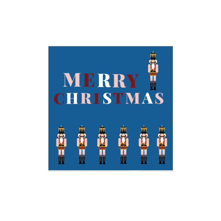 Tarjeta Merry Cracker Mini | NAVIDAD | Scribanus