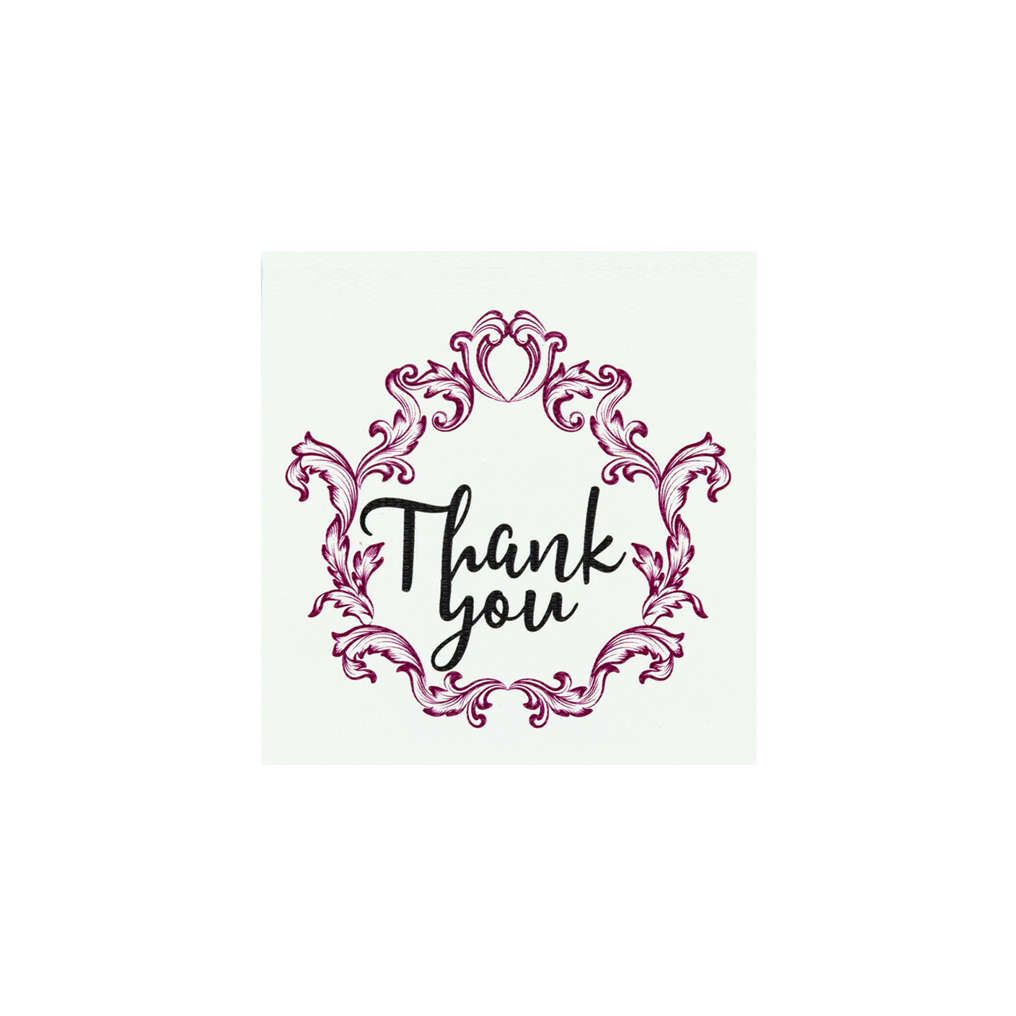 Tarjeta Thank you Corona Mini | AGRADECIMIENTOS | Scribanus