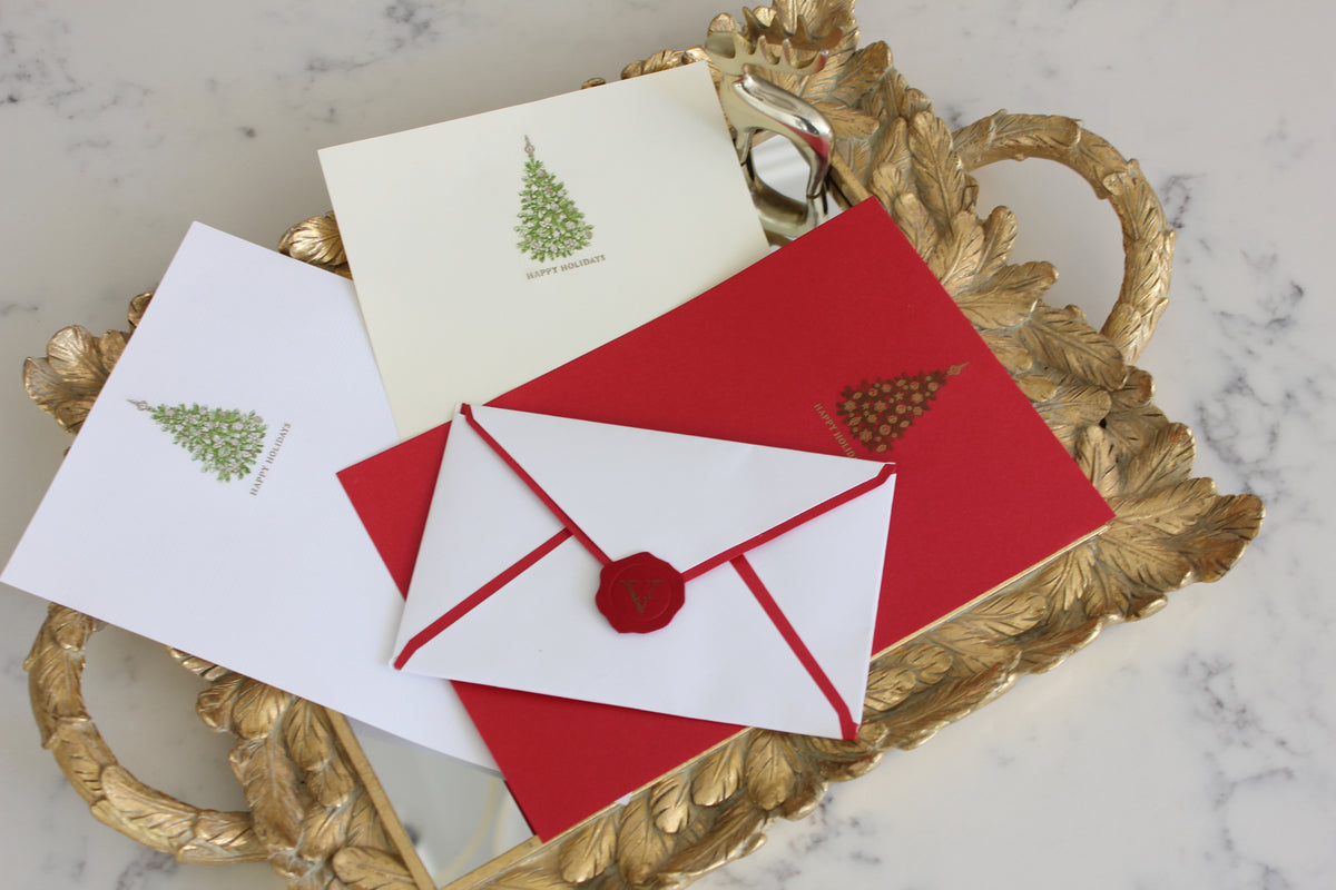 Hoja Árbol Navidad Media Carta