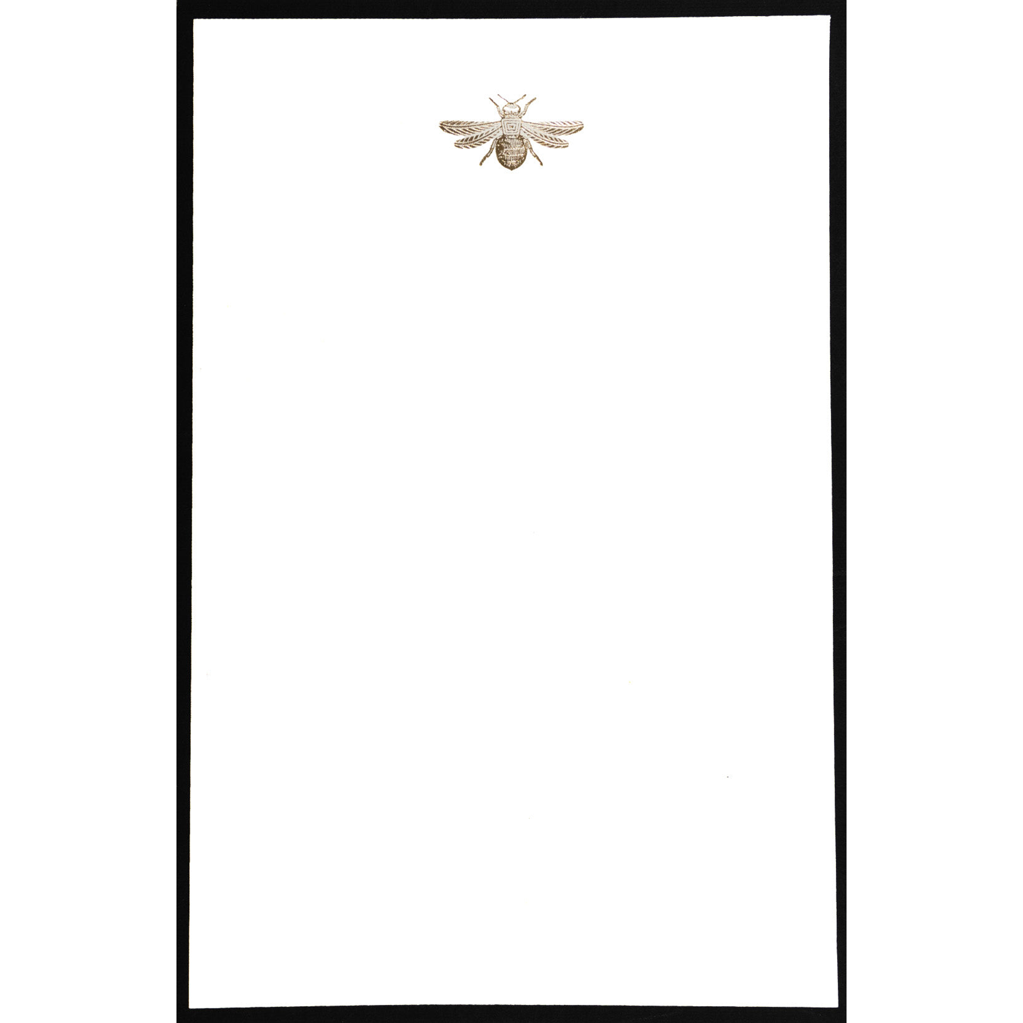 Hoja Abeja Marco Media Carta | INSECTOS | Scribanus