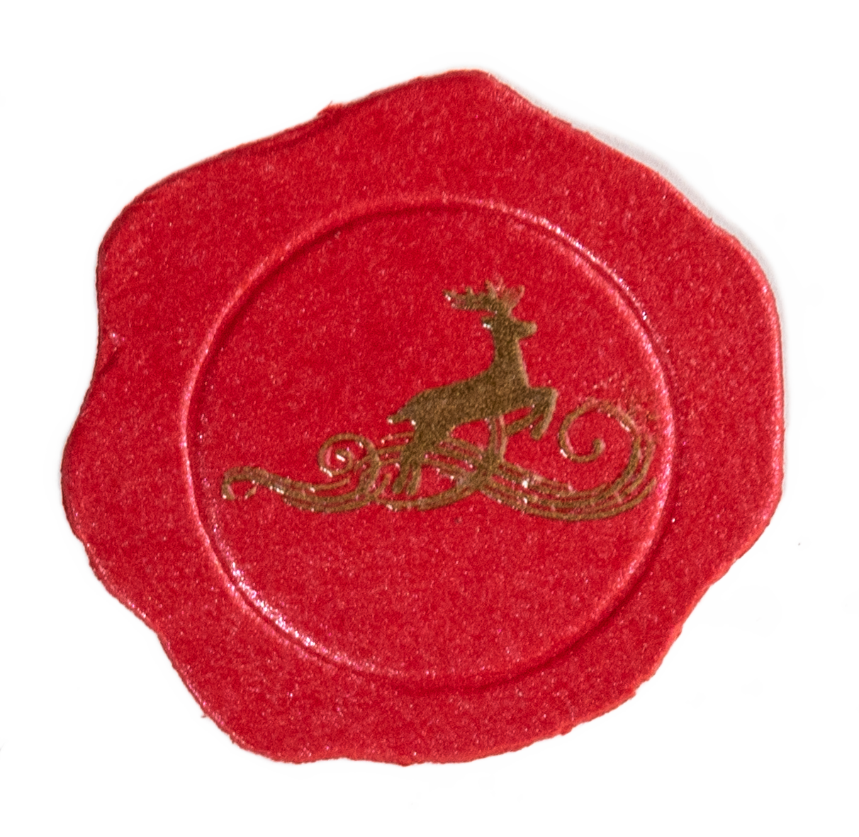 Red Reindeer Sealing Wax Paper