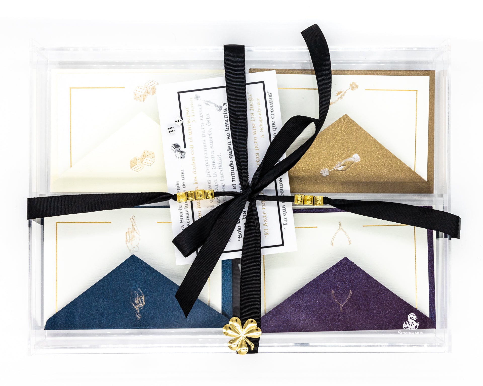 Luck Box | CT: Cajas de Acrílico | Scribanus