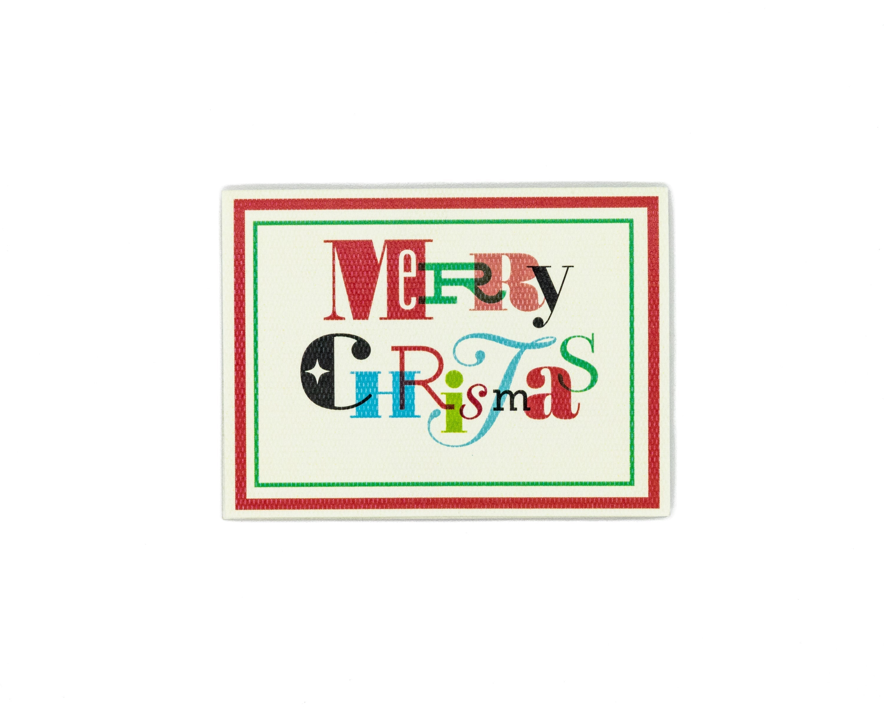 "Merry Christmas" Chica | Tarjetas | Scribanus