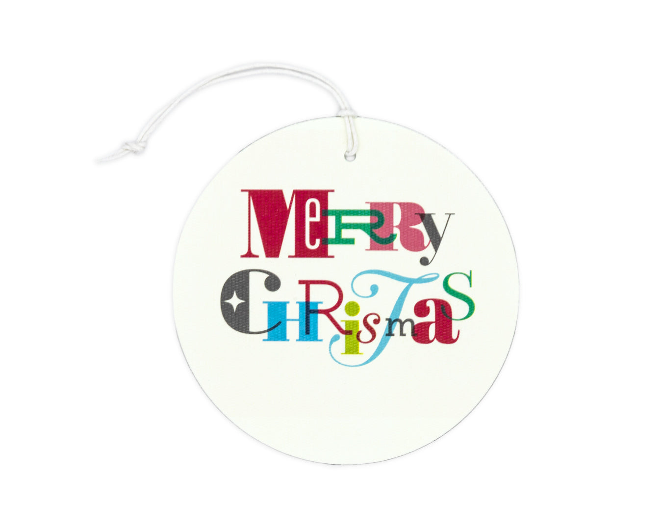 Acrylic Box Merry Christmas Medallions