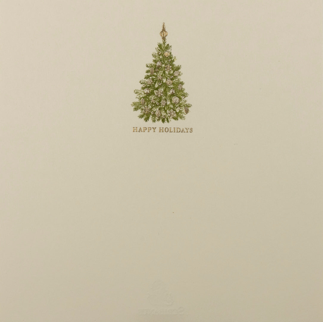 Tarjeta Árbol de Navidad Grande | GA: Navidad | Scribanus