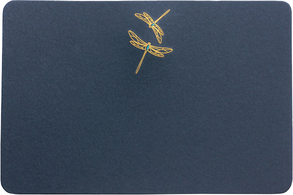 Tarjeta Libélula Mediana E/R | TARJETAS | Scribanus